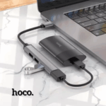 Hub Hoco HB26 4 en 1 USB Tipo A - USB A 3.0 + 3 USB 2.0 - Funcional - Imagen 3