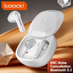 Audífonos Toocki RD20 TWS Bluetooth 5.3 con ENC, Sonido HiFi 3D y Control Táctil - Imagen 2