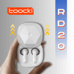 Audífonos Toocki RD20 TWS Bluetooth 5.3 con ENC, Sonido HiFi 3D y Control Táctil - Imagen 3