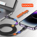 Cable Toocki PD 35W USB-C a Lightning – Carga Rápida para iPhone, 1 Metro - Imagen 2