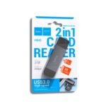 Lector de Tarjetas SD y MicroSD Hoco HB45 – USB‑A y USB‑C - Imagen 2