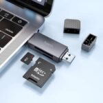 Lector de Tarjetas SD y MicroSD Hoco HB45 – USB‑A y USB‑C - Imagen 3