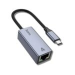 Adaptador Hoco UA37 USB-C a Ethernet RJ45 Conexión estable