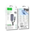 Adaptador Hoco UA37 USB-C a Ethernet RJ45 Conexión estable - Imagen 2
