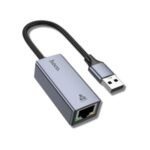 Adaptador Hoco UA37 USB-A a Ethernet RJ45 Conexión estable