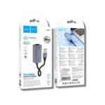 Adaptador Hoco UA37 USB-A a Ethernet RJ45 Conexión estable - Imagen 2