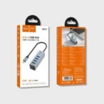 Hub USB-C 4 en 1 Hoco HB1C: 4 Puertos USB de Alta Velocidad - Imagen 4