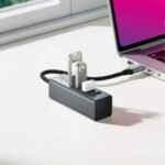 Hub USB-C 4 en 1 Hoco HB1C: 4 Puertos USB de Alta Velocidad - Imagen 2