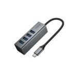 Hub USB-C 4 en 1 Hoco HB1C: 4 Puertos USB de Alta Velocidad - Imagen 5