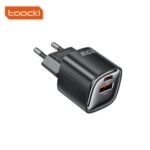 Cargador 20W Toocki Dual USB C + USB A Carga Rápida